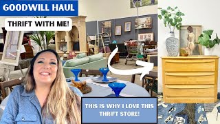 My Favorite Thrift Store! THRIFT WITH ME! Goodwill | Vintage Haul   Home Styling Thrifted Finds