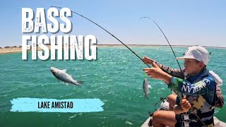 Insane Bass Slaughter at Lake Amistad!! Epic day on the water!!