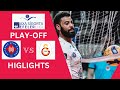 Halkbank ankara vs galatasarayi istanbul  efeler ligi 20232024 playoff  match highlights