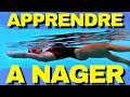 APPRENDRE A NAGER - LES BATTEMENTS DE JAMBES ( Partie 1/5 )