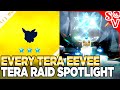 Every Tera Eevee! Tera Raid Spotlight Event *OVER* | Pokemon Scarlet and Violet