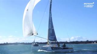 Entraînement à la transat AG2R (février)