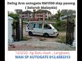 Swing Arm autogate RM1550 siap pasang  seluruh Malaysia