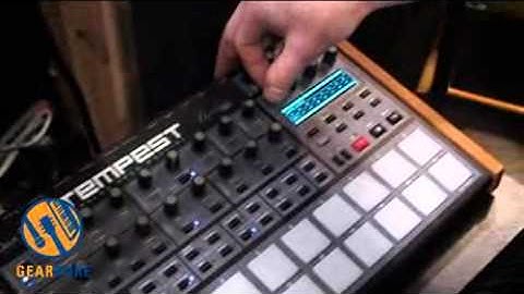 Dave Smith Instruments Tempest Analog Drum Machine In The Metal-And-Rubber Flesh At WNAMM 2011 (Vide