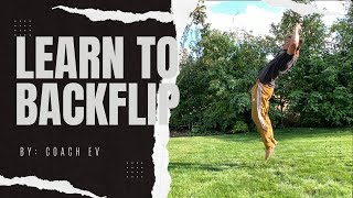 How To Backflip Tutorial! (Without Breaking Your Neck)