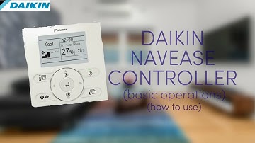 How to Use Daikin NavEase Controller | Basic Ducted Aircon Functions Made Easy 👌❄️🔥