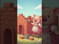 Three little piglets 🐷 🐽 #aicartoon #childhoodmemories