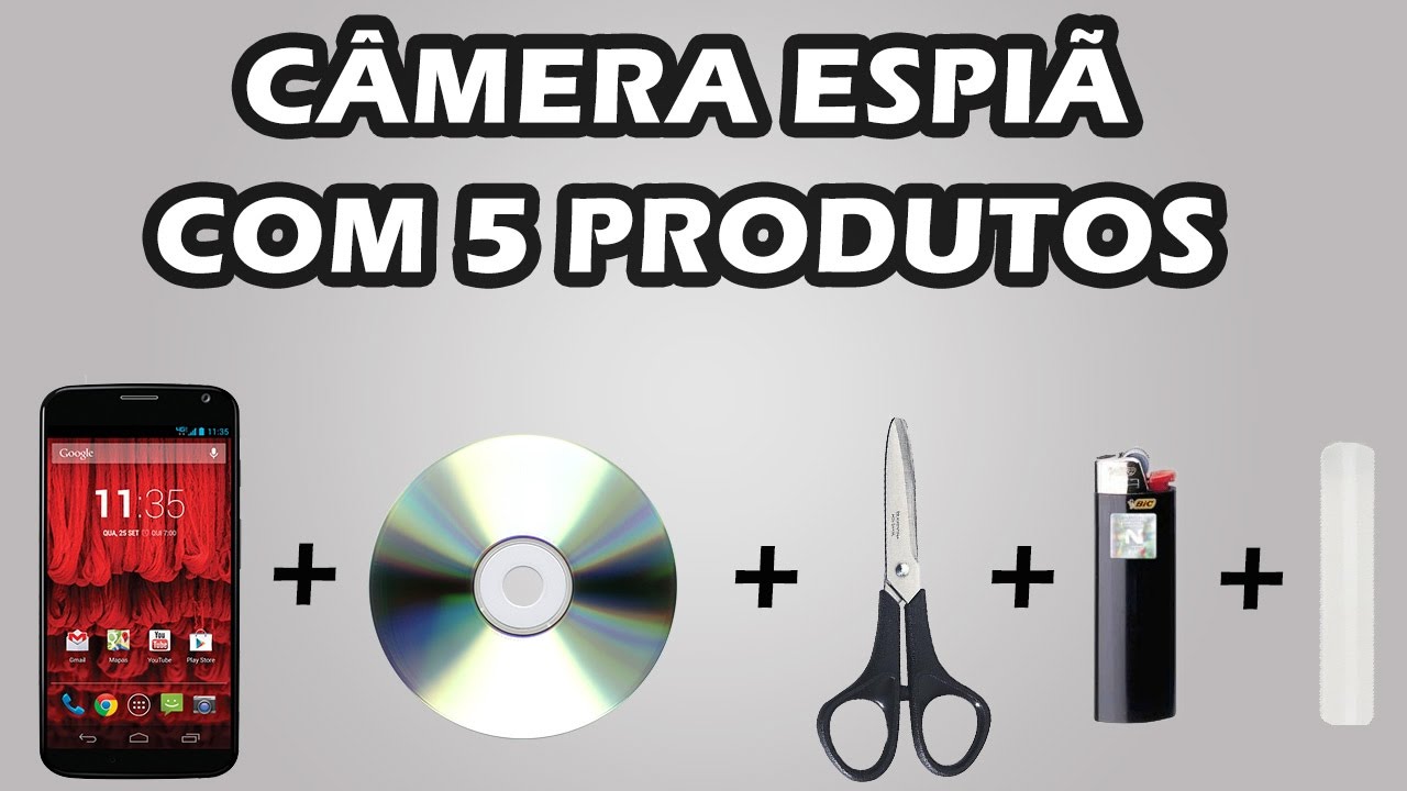 Camera Espia Com Monitoramento A Distancia Como Fazer Uma Camera Espia Com 5 Produtos Youtube
