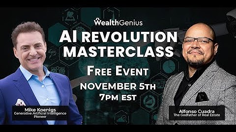 AI Revolution Masterclass - Free Virtual Event