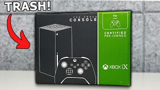 I Bought a "REFURBISHED" Xbox Series X from GameStop... for $480!