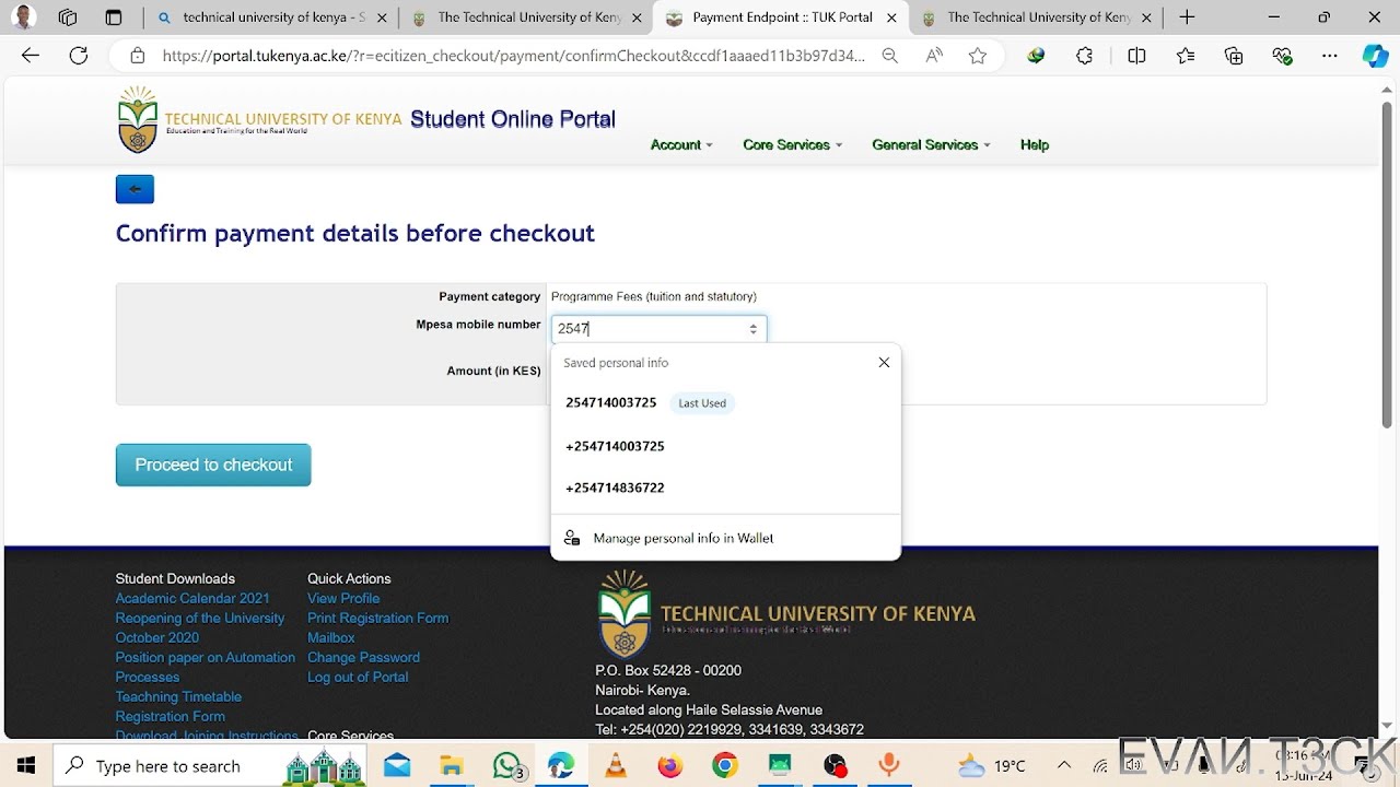 How To Pay Tuition Fees Students Portal Through ECitizen Platform how-to-pay-tuition-fees-students-portal-through-ecitizen-platform