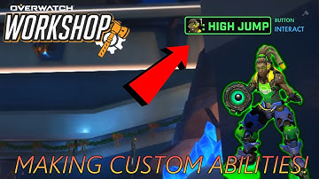 How to make CUSTOM abilities in the Overwatch Workshop!