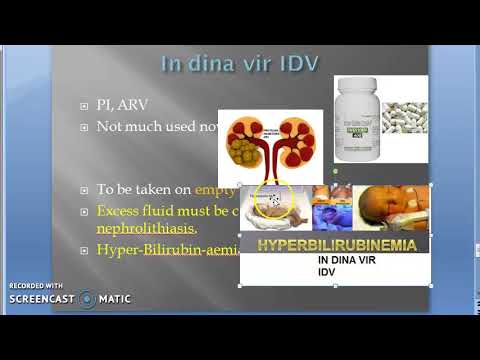 Pharmacology 880 c Anti Viral AIDS HIV Treatment PI Protease Inhibitors Indinavir IDV Nelfinavir NFV