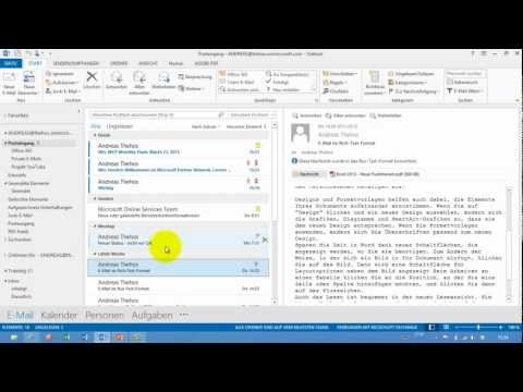 Outlook - E-Mails im Nur-Text-Format lesen - E-Mail-Sicherheit