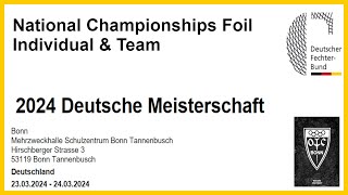 Bonn Florett Tag1 Deutsche Meisterschaft Podium