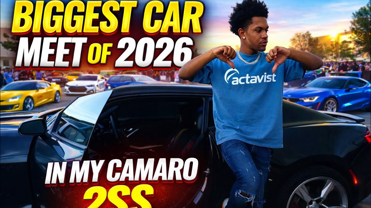 I WENT TO THE BIGGEST CAR MEET OF 2026 IN MY SS 