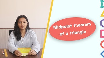 The line segment joining the midpoints of two sides of a triangle is parallel to the third side| IWS