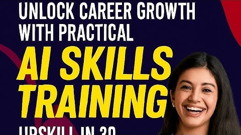 Unlock Career Growth | with | Practical AI Skills Training | Upskill in Few Minutes a Day