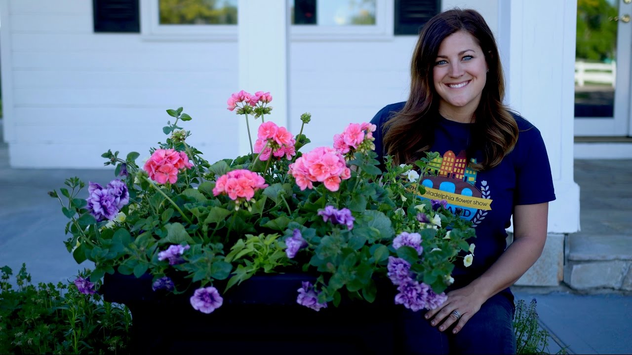 Planting Up Containers For Full Sun Garden Answer Youtube