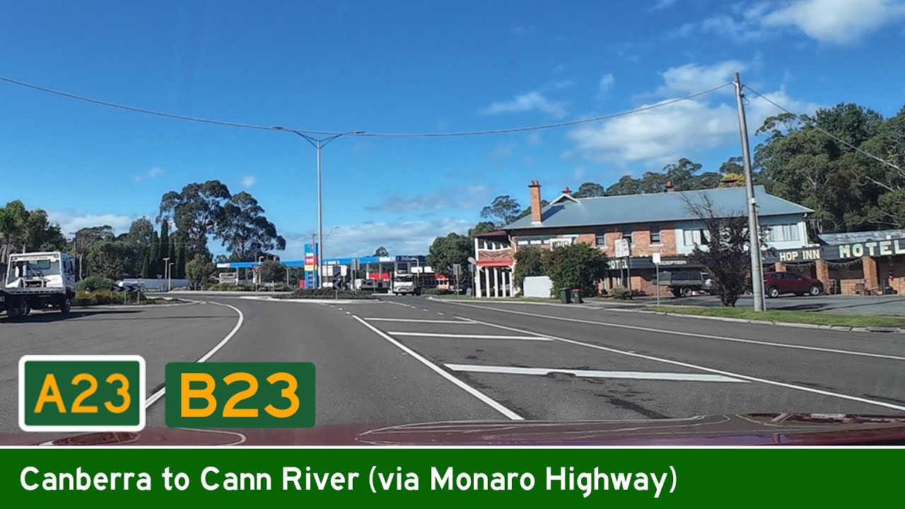 [AUS] Driving from CANBERRA to CANN RIVER (Real-Time Long Drive)
