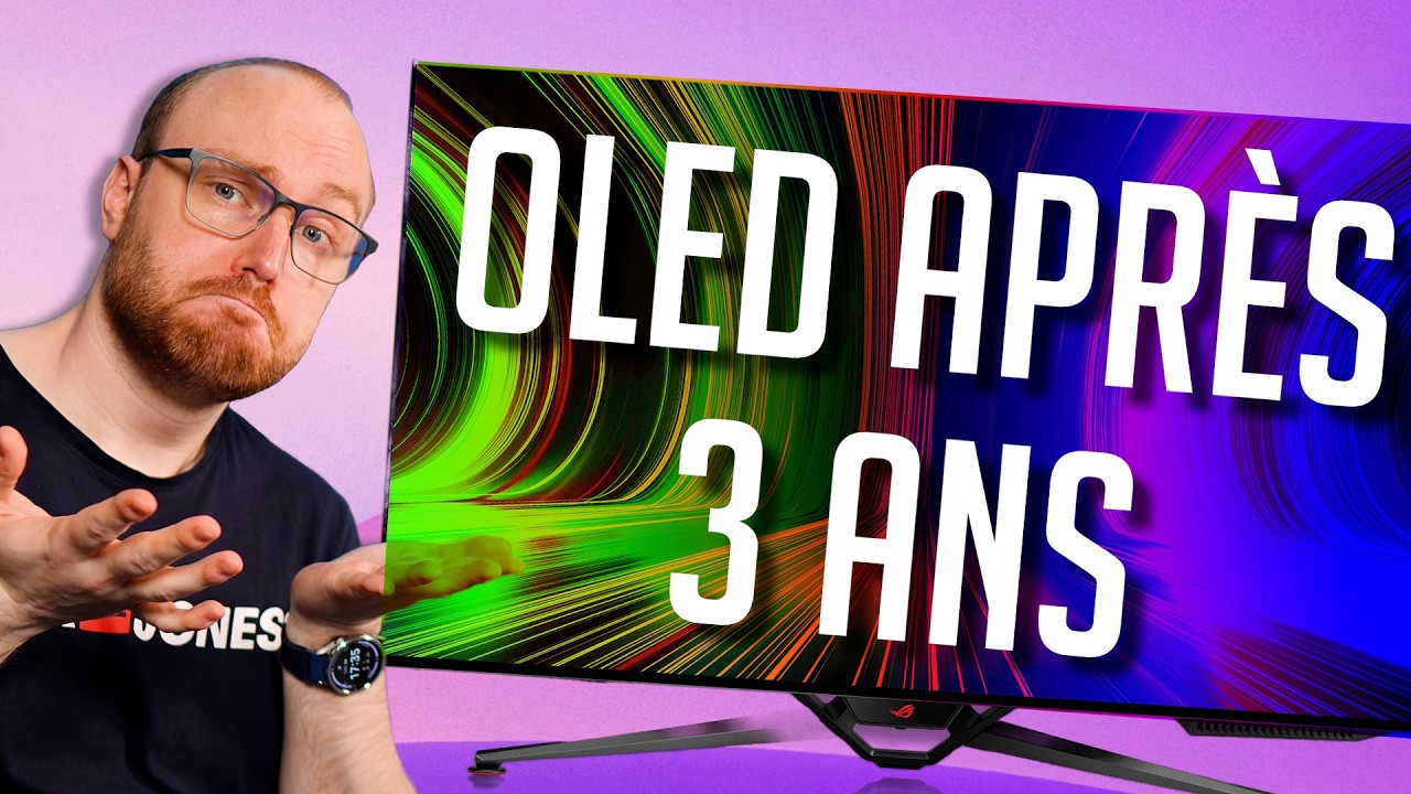 3 Ans avec un Ecran OLED - Du Burn In ?