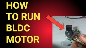 How to Use Brushless DC Motor, BLDC Motor, ESC, Servo tester Full Details