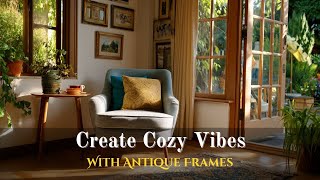 Vintage Frame Styling That’s So Brilliant It Creates the Calmest, Coziest Corner Ever