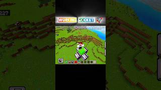 Working Rocket🚀 in Minecraft...