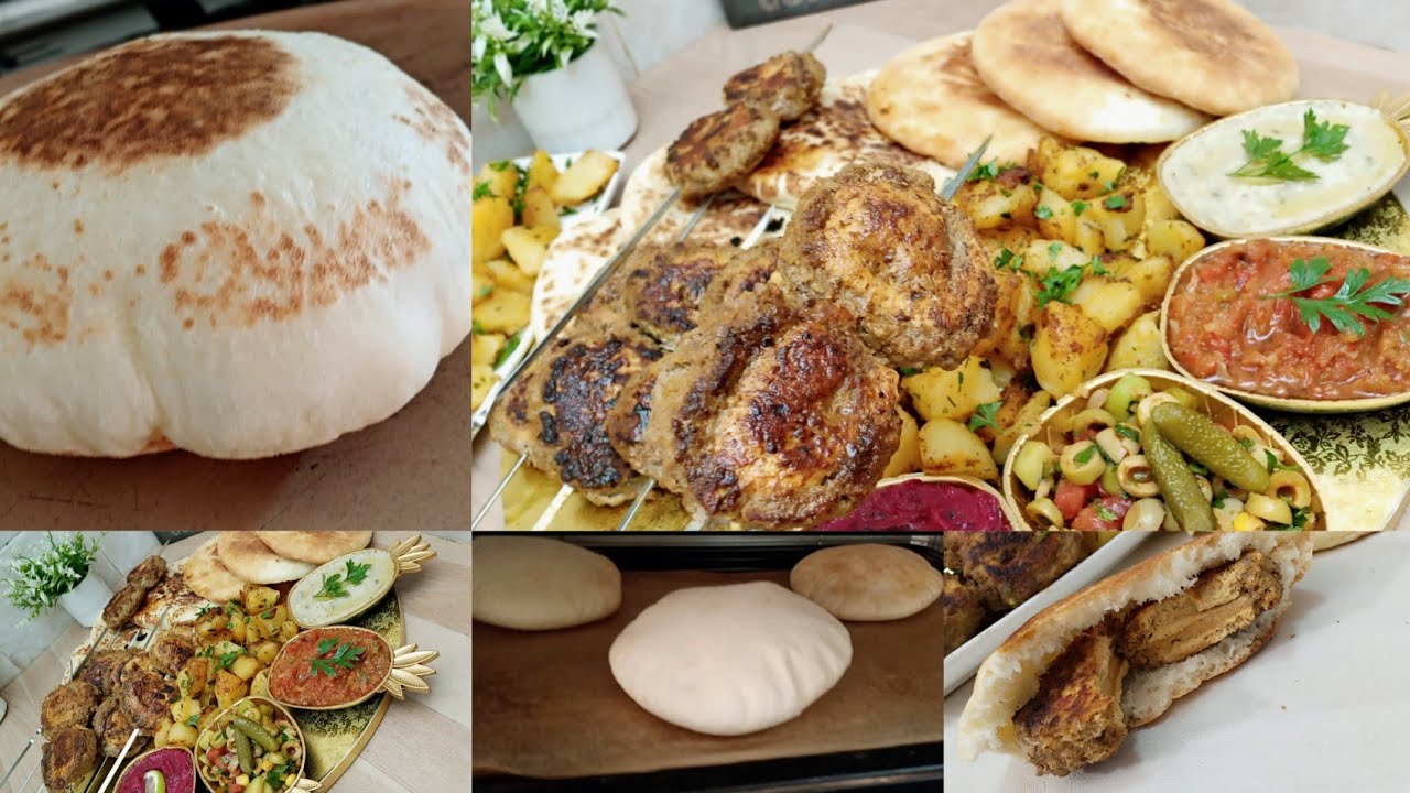 خبز منفوخ يطيب فالكوشة وفالطاجين مع مشوي رولي