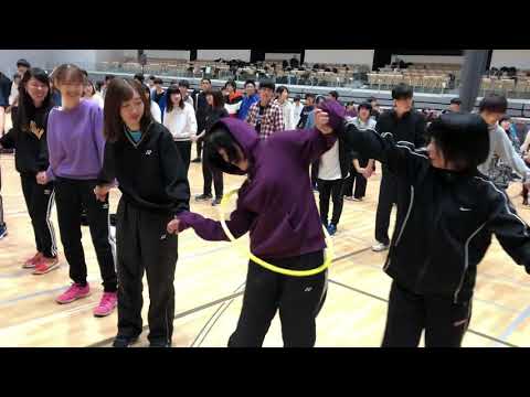 【スポーツ大会2019】フラフープリレー　長岡/専門学校/NJC/エヌジェーシー/アオーレ