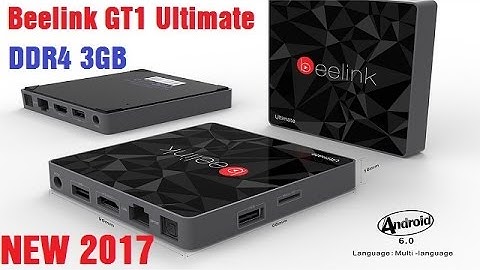 NEW! Beelink GT1 Ultimate DDR4 3GB/32GB - Amlogic S912, Android TV BOX
