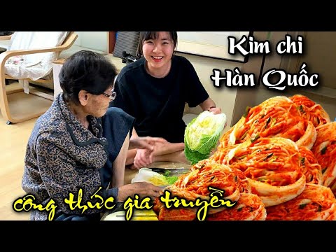 CÁCH LÀM KIM CHI HÀN QUỐC nội dạy cháu dâu (Cuộc sống Hàn Quốc)