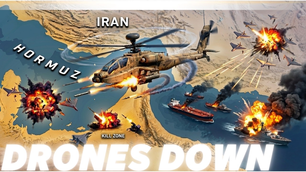 Something MASSIVE Just Happened in the Strait of Hormuz — And AH-64 Apaches Were Involved
