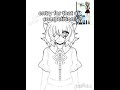 @Junko_14 art competition entry! #drawing #danganronpa #oc #danganronpaoc #speedpaint #griz