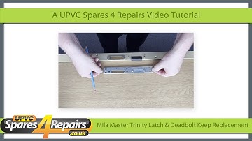 Mila Master Trinity Latch and Deadbolt Keep Replacement