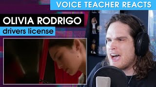 Voice Teacher Reacts to drivers license - Olivia Rodrigo