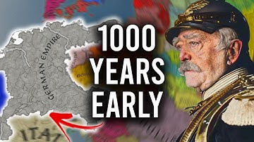 Attempting to form the GERMAN EMPIRE was CHAOS