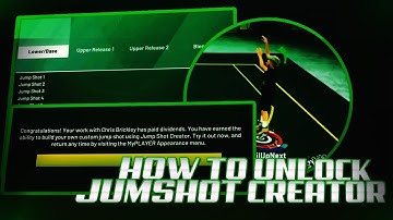 FASTEST WAY TO UNLOCK CUSTOM JUMPSHOT CREATOR!! BEST CUSTOM JUMPSHOTS IN NBA 2K20!