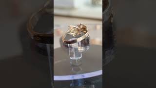 Vintage Beautiful 14K/583 GOLD Soviet USSR ring RARE Perfec 2.48g Size 7.00