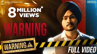 WARNING (Full Song) Himmat Sandhu | Desi Crew | Happy Raikoti | Gippy Grewal | Amar Hundal 