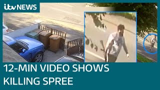 12-minute video lays bare Plymouth gunman's killing spree | ITV News