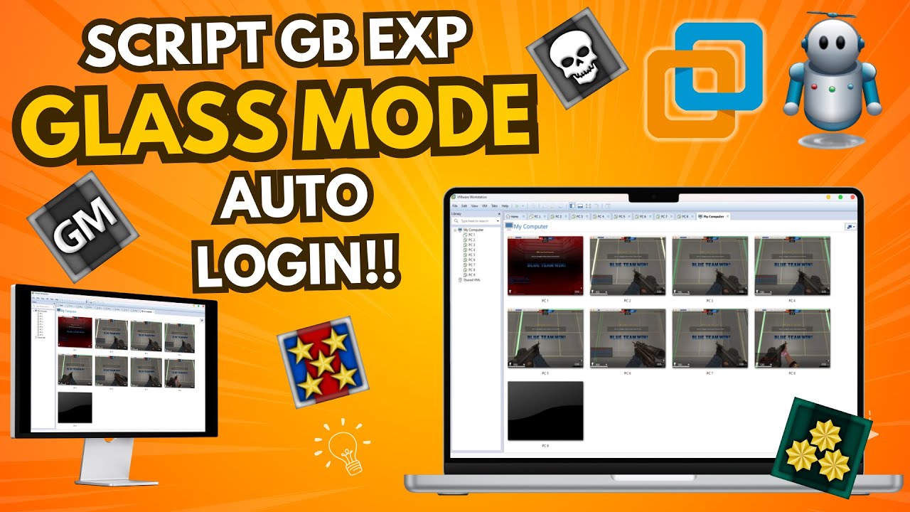 SCRIPT POINT BLANK GB EXP GLASS MODE AUTO LOGIN (TERBARU 2024)