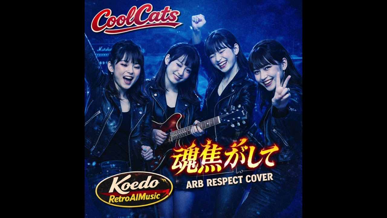 魂焦がして（ARB Tribute AI Cover CoolCatsVersion ） - YouTube