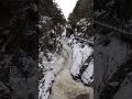 High Falls Gorge WINTER WATERFALL #waterfall #winter #upstateny #highfallsgorge