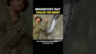 How Broomsticks Fooled the Enemy | The Clever Wartime Trick They Never Saw Coming”