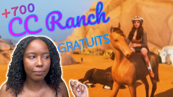 CC spécial RANCH 🐎 + CREATION de notre PERSONNAGE du prochain Let's Play  | Sims4 (CUS) Vie au Ranch