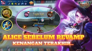 KENAGAN ALICE SEBELUM REVAMP PROJECT NEXT.. |MLBB|