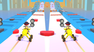 SPRINGY WHEELS: Big Update Gameplay - All Levels - Android IOS Gameplay - Levels (145-148).