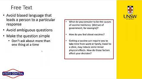 Survey and Questionnaire Design: Practical advice ...
