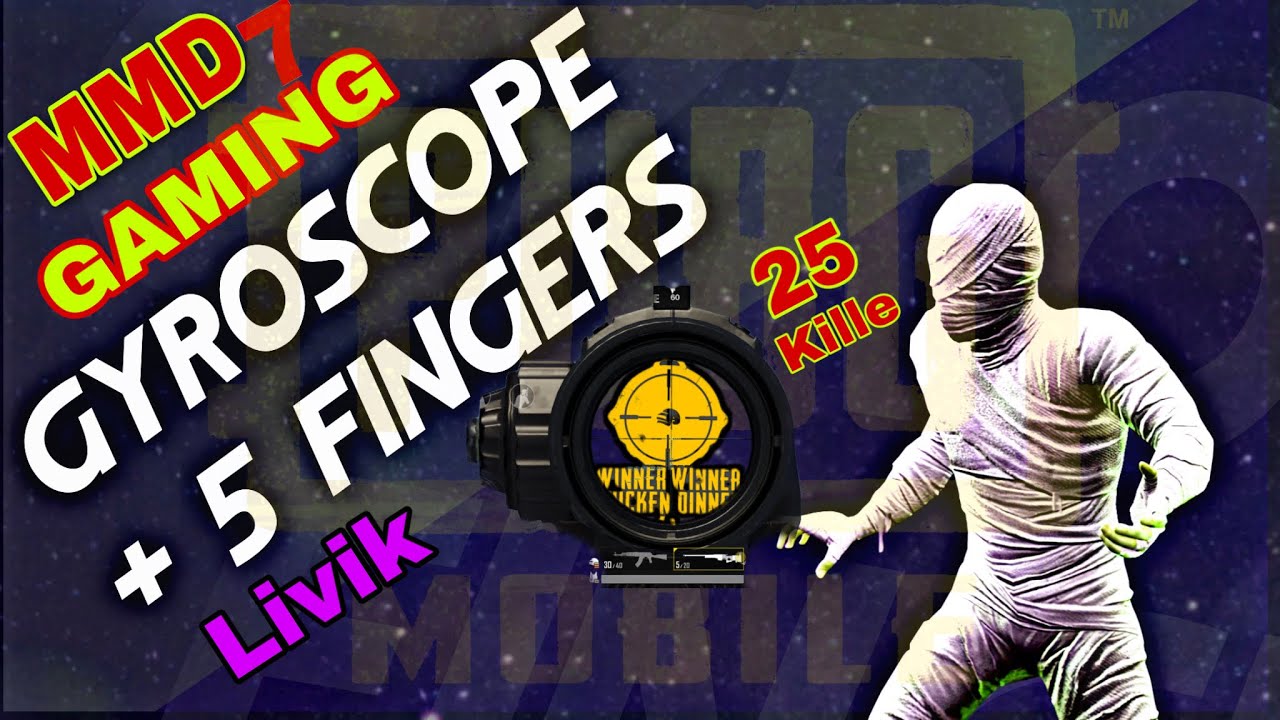 IPAD MINI 5 /PUBG MOBILE HANDCAM GAMEPLAY/5 FINGERS CLAW FULL GYRO😘 ...